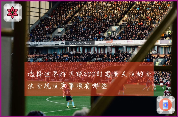 选择世界杯买球app时需要关注的合法合规注意事项有哪些